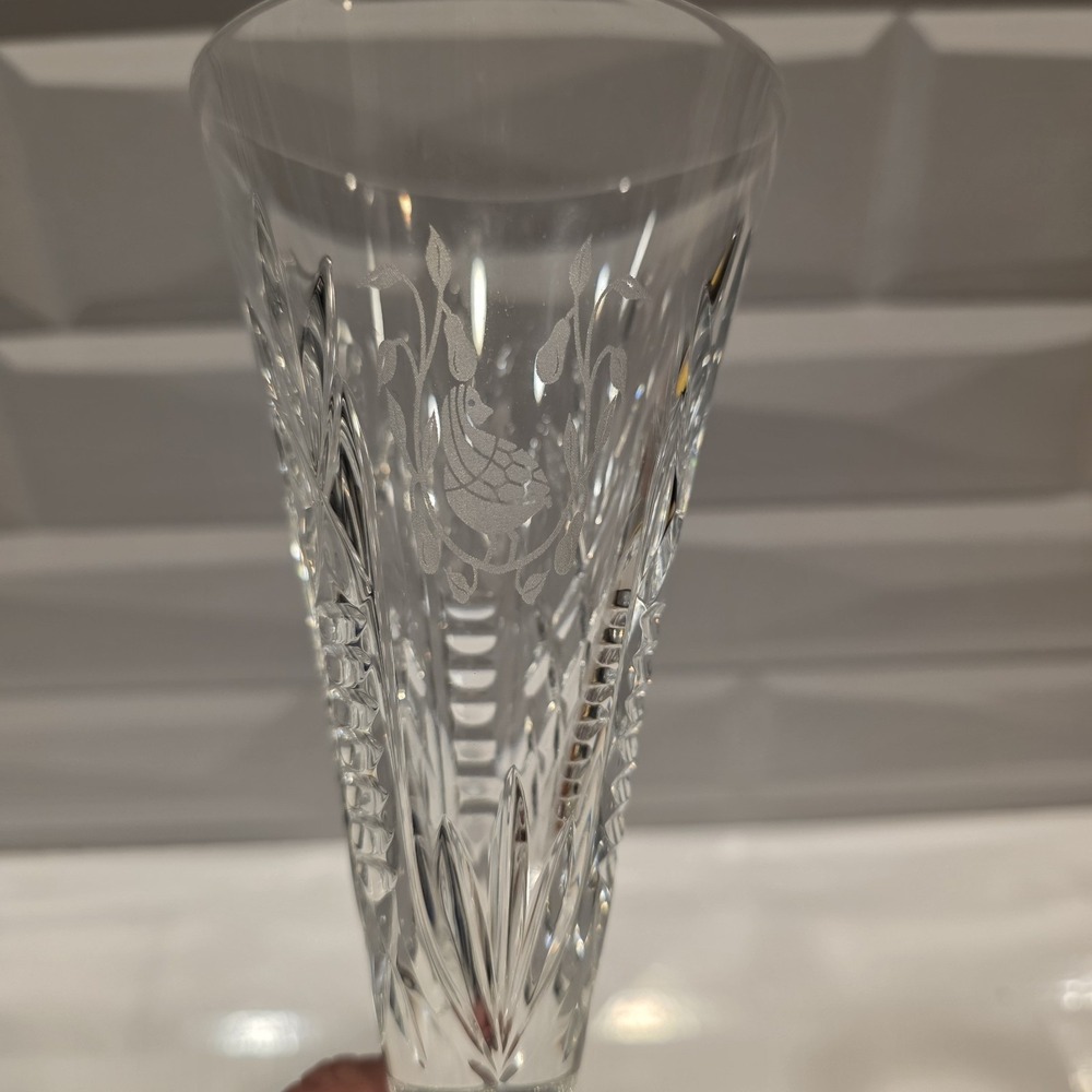 Waterford Champagne‎ Flute: Partridge, 12 Days of Christmas - Picture 3 of 8